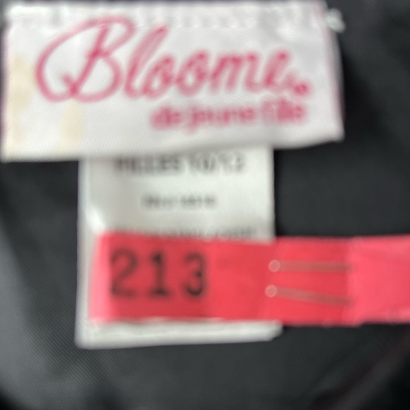 Macy's Girls Bloom Black Faux Fur (Size 10-12) - Picture 9 of 9